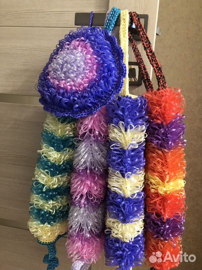 Мочалка ручной работы