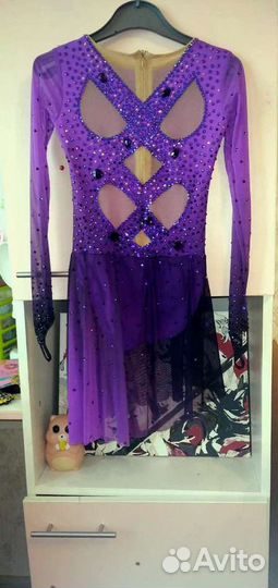 Платье для выступления по фигурному катанию 128