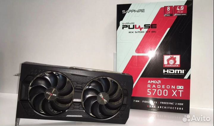 Sapphire AMD radeon pulse 5700XT 8GB