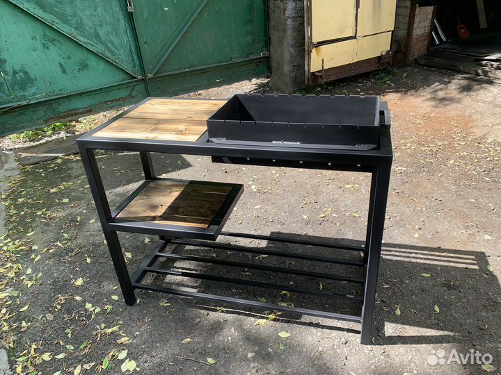 Мангал в стиле лофт