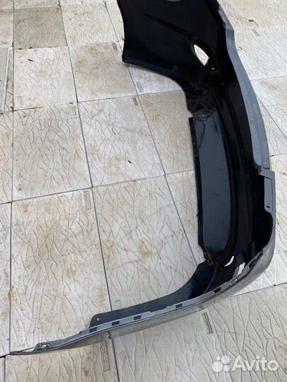 Задний бампер на hyundai solaris 1