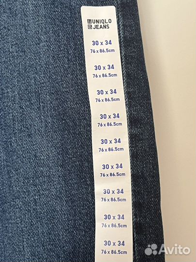Джинсы мужские uniqlo