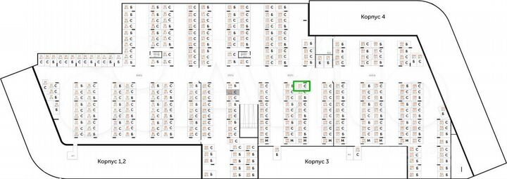 Машиноместо, 13 м²