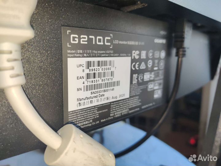 Игровой монитор 27