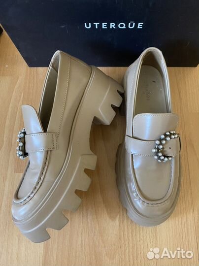Мокасины лоферы uterqua