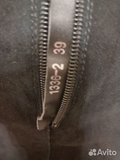 Сапоги женские ботфорты 39