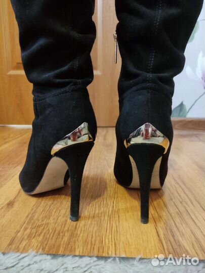 Сапоги замшевые 36 размер