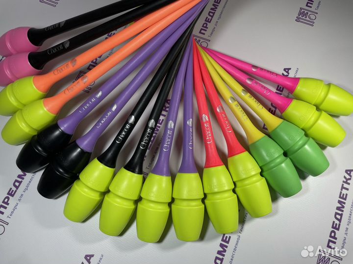 Булавы Chacott 41 см Черный - Мятно зеленный 134