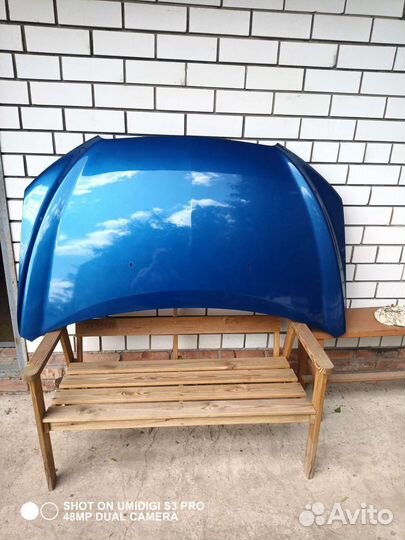 Капот на chevrolet aveo 2013 года