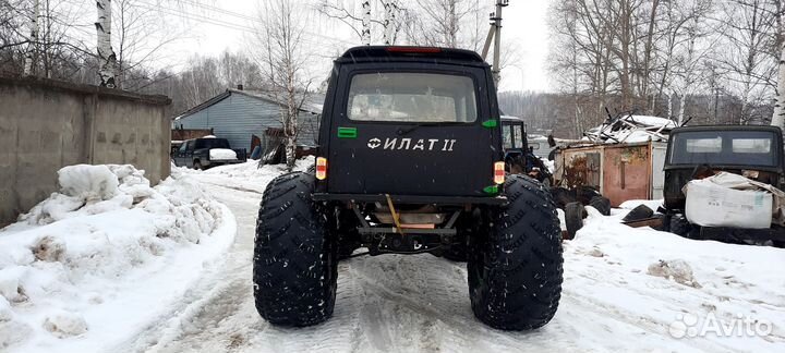 Вездеход болотоход на пневмо ходу