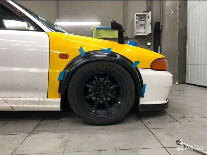 Фендеры,арки универсальные Voomeran style +50mm