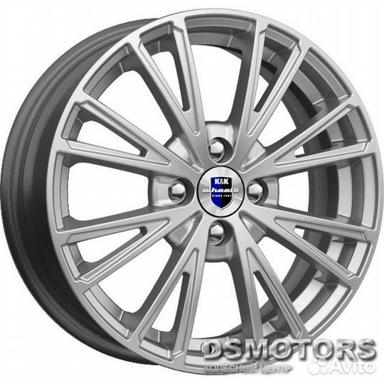 Диски Меандр 6.0/16 4x100 ET41 d60.1 дарк платинум