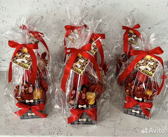 Мужской съедобный букет, подарок мужчине