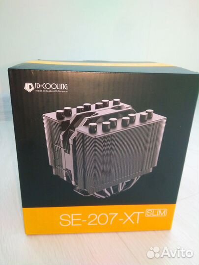 Низкий и мощный кулер для процессора на 7 трубок