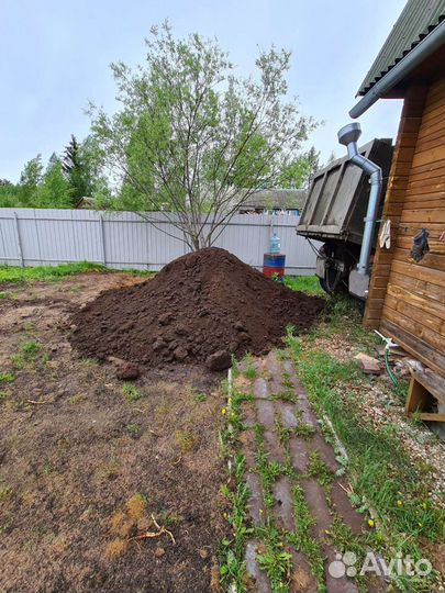 Чернозём, земля, торф, навоз, помёт