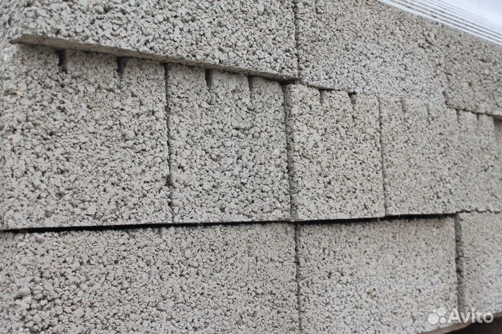 Керамзитобетонные блоки 4-х щелевые