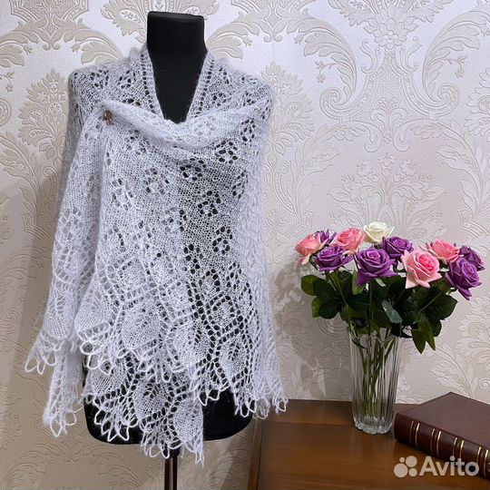 Вяжу аксессуары (шарфы, палантины, шали, бактусы)