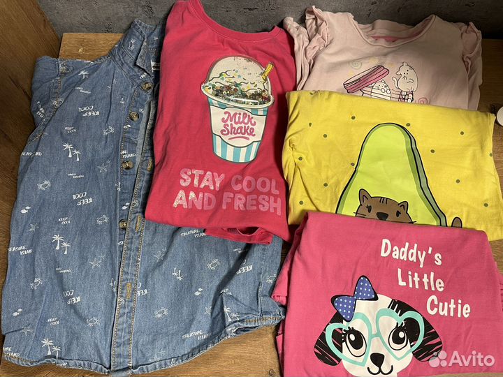 Вещи пакетом на девочку 92-98