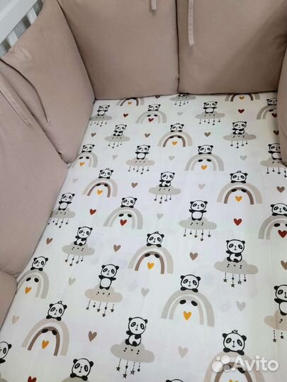 Бортики в детскую кроватку