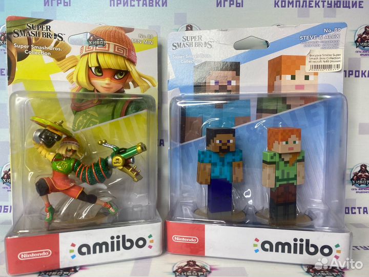 Фигурки Amiibo для Nintendo Switch