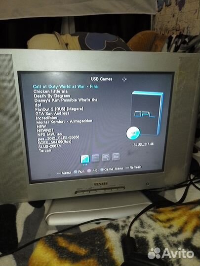 Sony playstation 2 прошитая чипованная