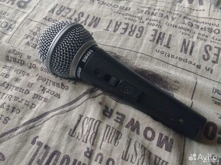 Микрофон shure sm 48 s