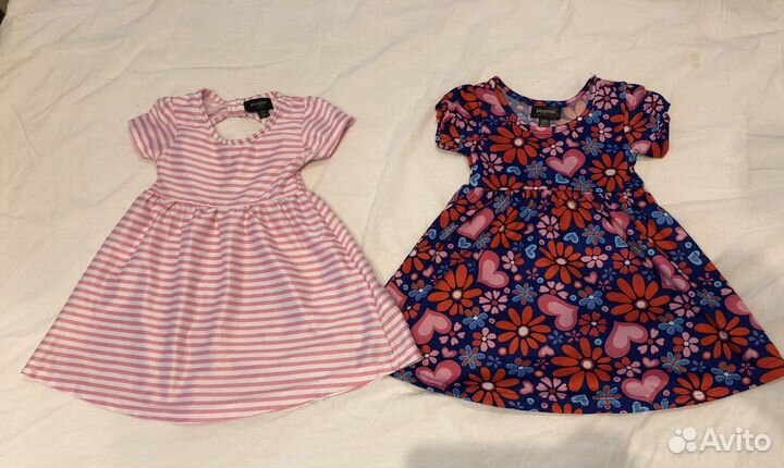 Платья пакетом для девочки 12 месяцев