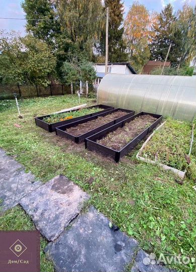 Грядки полимерные