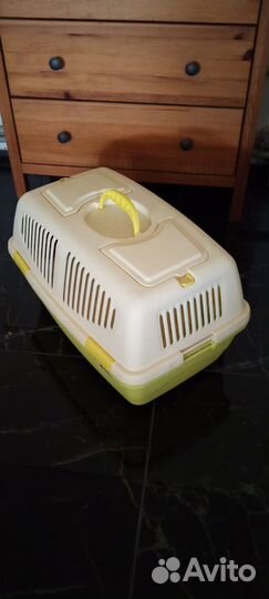 Переноска для кошек пластиковая бу