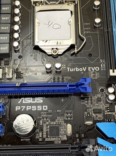 Материнская плата Asus p7p550