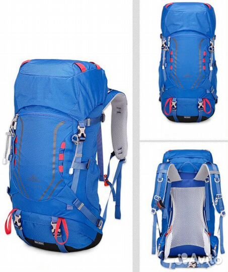 Рюкзакз 40 литров (новый, рама, вентиляция спины)
