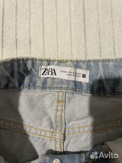 Шорты джинсовые zara 36 оригинал