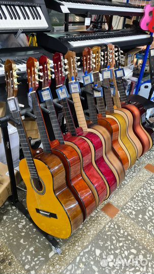 Гитара классическая для обучения 1/2, 3/4, 4/4