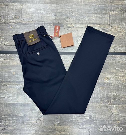 Брюки мужские классические loro piana размер 35