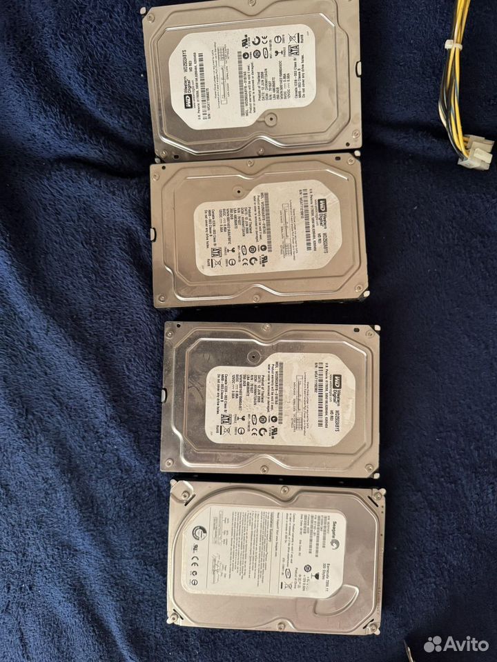 4 рабочих жёстких диска HDD купить в Санкт-Петербурге по низкой цене с ...