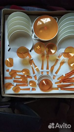 Детская кукольная посуда