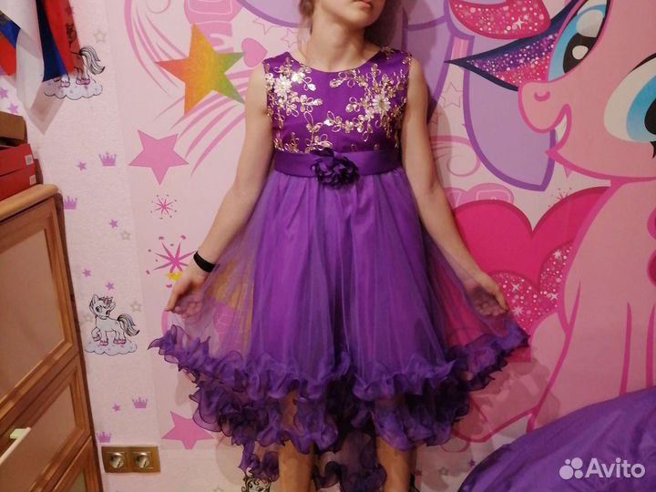 Платье, р122-134 см