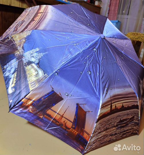 Зонт уличный сувенирный Санкт-петербург