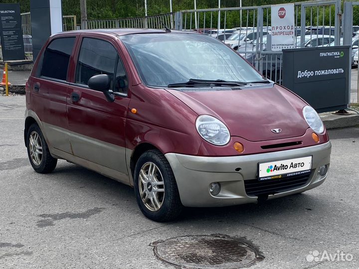 Daewoo Matiz 1.0 МТ, 2011, 181 669 км
