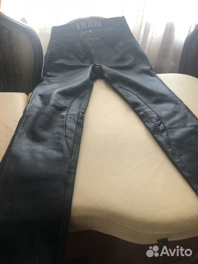 Мотоштаны женские кожаные новые