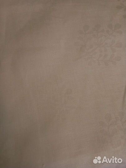 Ткань лен СССР на скатерти, салфетки