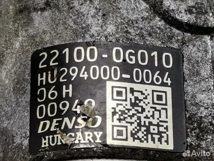 Тнвд для Toyota Avensis 2 (T250) 221000G011