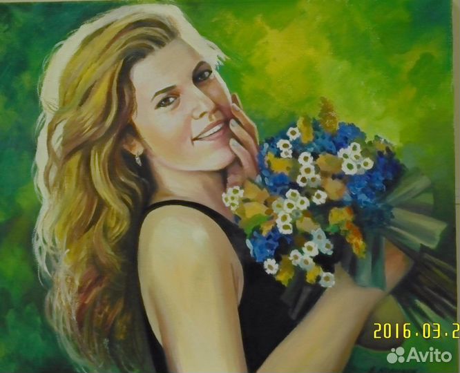 Портреты,виды Оренбурга(масло)