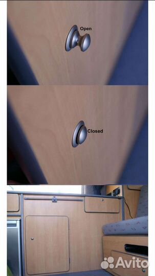 Блокираторы замок-защелка мебельная в авто дом