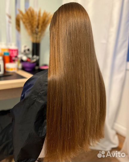 Кератиновое выпрямлени, нанопластика