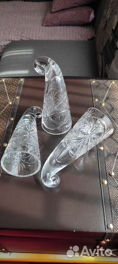 Хрустальный рог СССР набор