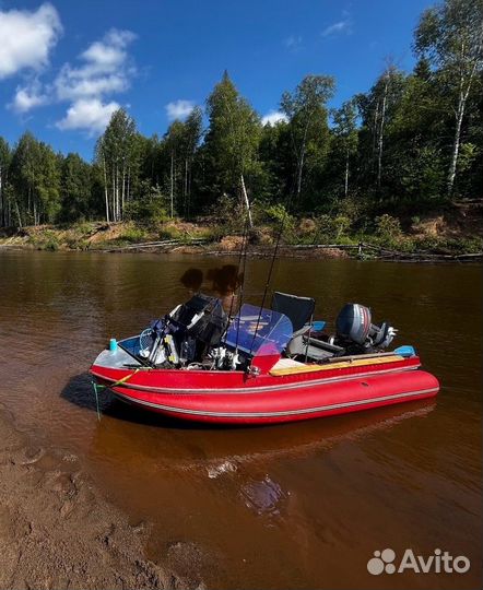 Катер Неман 2 + ямаха 25
