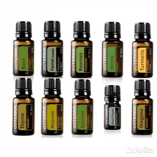Пищевые эфирные масла doterra