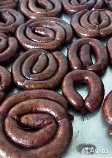 Домашняя деревенская колбаска