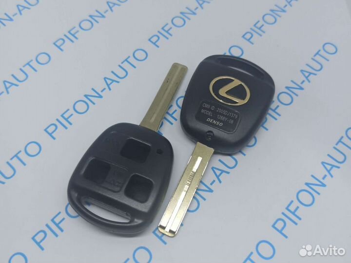 Корпус ключа Lexus rx300 rx350 3 кнопки